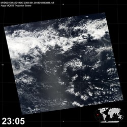 Level 1B Image at: 2305 UTC