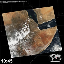 Level 1B Image at: 1045 UTC