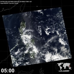 Level 1B Image at: 0500 UTC