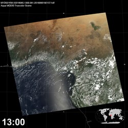 Level 1B Image at: 1300 UTC