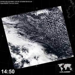 Level 1B Image at: 1450 UTC