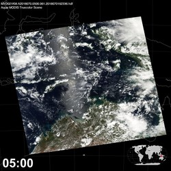 Level 1B Image at: 0500 UTC