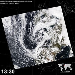 Level 1B Image at: 1330 UTC