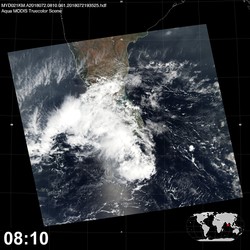 Level 1B Image at: 0810 UTC