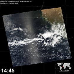 Level 1B Image at: 1445 UTC