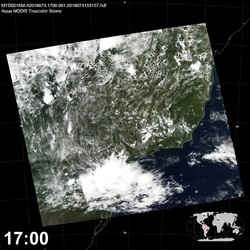 Level 1B Image at: 1700 UTC