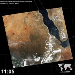 Level 1B Image at: 1105 UTC