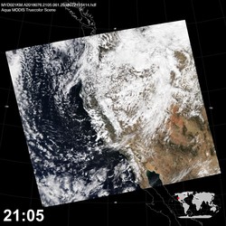 Level 1B Image at: 2105 UTC