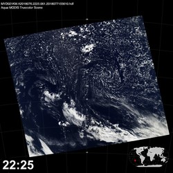 Level 1B Image at: 2225 UTC