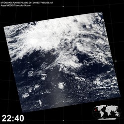 Level 1B Image at: 2240 UTC