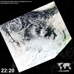 Level 1B Image at: 2220 UTC