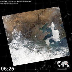 Level 1B Image at: 0525 UTC