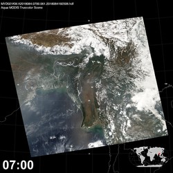 Level 1B Image at: 0700 UTC