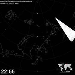 Level 1B Image at: 2255 UTC