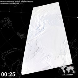 Level 1B Image at: 0025 UTC