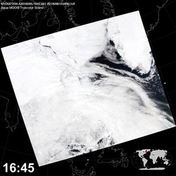 Level 1B Image at: 1645 UTC