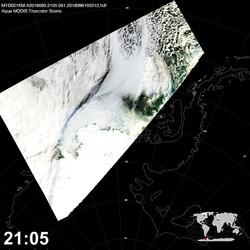 Level 1B Image at: 2105 UTC