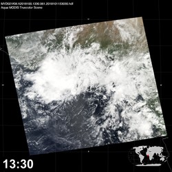 Level 1B Image at: 1330 UTC