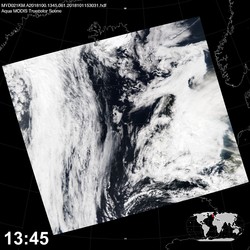 Level 1B Image at: 1345 UTC