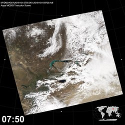 Level 1B Image at: 0750 UTC