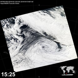 Level 1B Image at: 1525 UTC