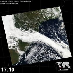 Level 1B Image at: 1710 UTC