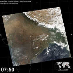 Level 1B Image at: 0750 UTC