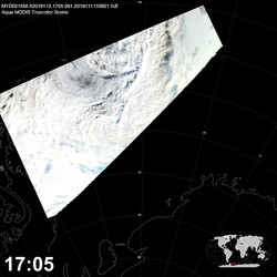 Level 1B Image at: 1705 UTC