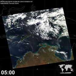 Level 1B Image at: 0500 UTC