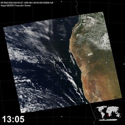 Level 1B Image at: 1305 UTC