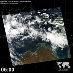 Level 1B Image at: 0500 UTC