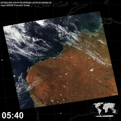 Level 1B Image at: 0540 UTC