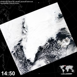 Level 1B Image at: 1450 UTC