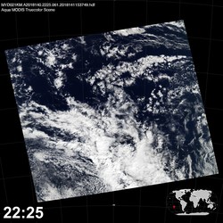 Level 1B Image at: 2225 UTC