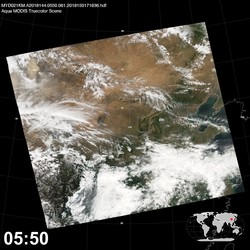 Level 1B Image at: 0550 UTC