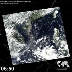 Level 1B Image at: 0550 UTC