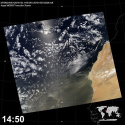 Level 1B Image at: 1450 UTC