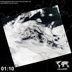 Level 1B Image at: 0110 UTC