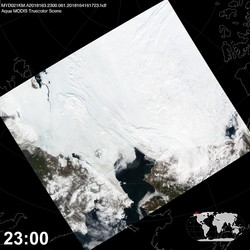 Level 1B Image at: 2300 UTC