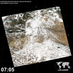 Level 1B Image at: 0705 UTC