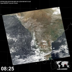 Level 1B Image at: 0825 UTC