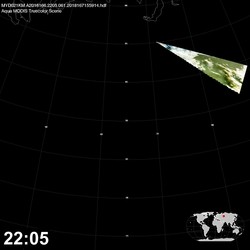 Level 1B Image at: 2205 UTC