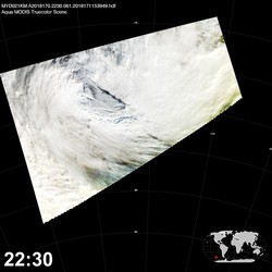 Level 1B Image at: 2230 UTC