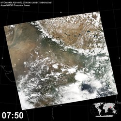 Level 1B Image at: 0750 UTC