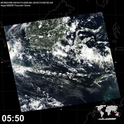 Level 1B Image at: 0550 UTC