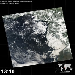 Level 1B Image at: 1310 UTC