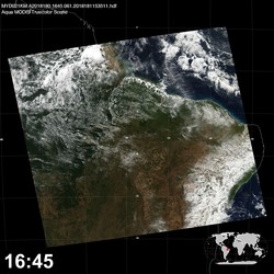 Level 1B Image at: 1645 UTC