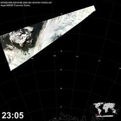 Level 1B Image at: 2305 UTC