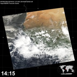 Level 1B Image at: 1415 UTC