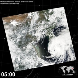 Level 1B Image at: 0500 UTC